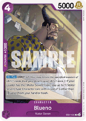 Carte One Piece Blueno EB01-033 R