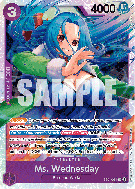 Carte One Piece Ms Wednesday EB01-034 SR