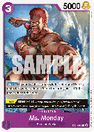 Carte One Piece Ms Monday EB01-035 C
