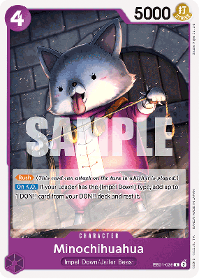 Carte One Piece Minochihuahua EB01-036 C