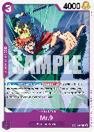 Carte One Piece Mr 9. EB01-037 C