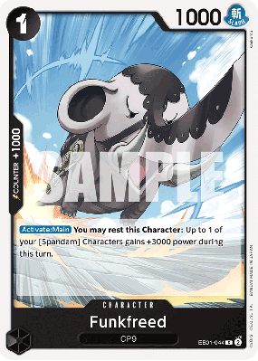 Carte One Piece Funkfreed EB01-044 C