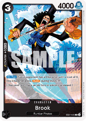 Carte One Piece Brook EB01-045 C