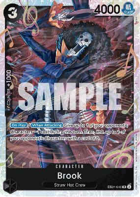 Carte One Piece Brook EB01-046 SR
