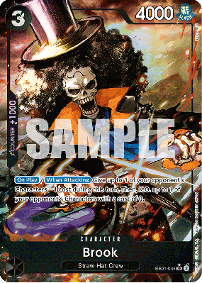 Carte One Piece Brook EB01-046 SR ALT ART
