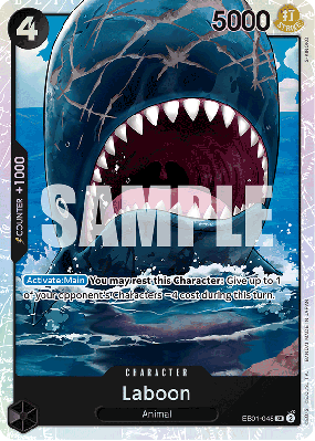 Carte One Piece Laboon EB01-048 SR