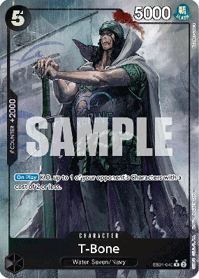 Carte One Piece T-Bone EB01-049 R ALT ART