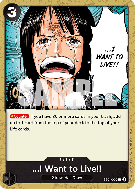 Carte One Piece I. Want to Live!! EB01-050 C