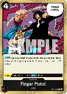 Carte One Piece Finger Pistol EB01-051 R