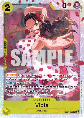 Carte One Piece Viola EB01-052 SR
