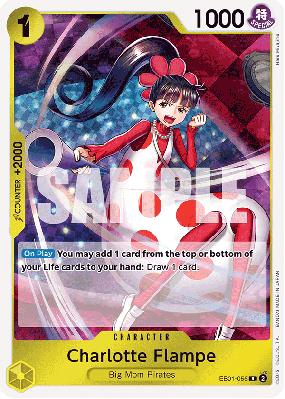 Carte One Piece Charlotte Flampe EB01-056 R