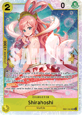 Carte One Piece Shirahoshi EB01-057 SR