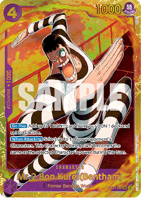 Carte One Piece Mr 2. Bon Kurei(Bentham) EB01-061 SEC