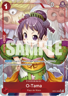 Carte One Piece O-Tama OP01-006 UC ALT ART PRB01