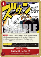Carte One Piece Radical Beam !! OP01-029 UC PRB01