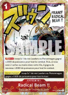 Carte One Piece Radical Beam !! OP01-029 UC JOLLY ROGER FOIL PRB01