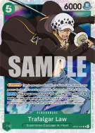 Carte One Piece Trafalgar Law OP01-047 SR PRB01