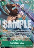 Carte One Piece Trafalgar Law OP01-047 SR ALT ART PRB01