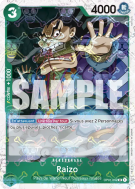 Carte One Piece Raizo OP01-052 UC JOLLY ROGER FOIL PRB01