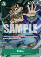 Carte One Piece Raizo OP01-052 UC ALT ART PRB01