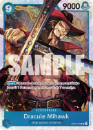Carte One Piece Dracule Mihawk OP01-070 SR PRB01