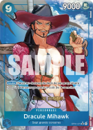 Carte One Piece Dracule Mihawk OP01-070 SR ALT ART PRB01