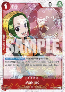 Carte One Piece Makino OP02-015 UC JOLLY ROGER FOIL PRB01