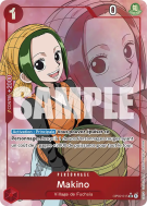 Carte One Piece Makino OP02-015 UC ALT ART PRB01