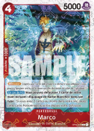 Carte One Piece Marco OP02-018 R JOLLY ROGER FOIL PRB01