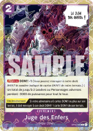 Carte One Piece Juge des Enfers OP02-089 R JOLLY ROGER FOIL PRB01