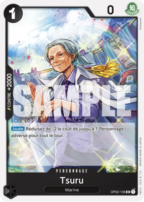 Carte One Piece Tsuru OP02-106 UC PRB01