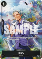 Carte One Piece Tsuru OP02-106 UC ALT ART PRB01