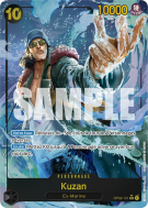 Carte One Piece Kuzan OP02-121 SEC ALT ART PRB01
