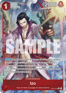 Carte One Piece Izo OP03-003 R ALT ART PRB01