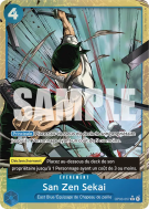Carte One Piece San Zen Sekai OP03-057 R ALT ART 2 PRB01