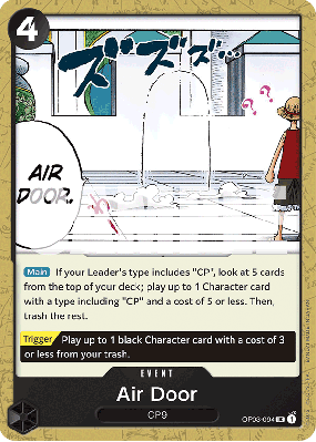 Carte One Piece Air Door OP03-094 UC PRB01
