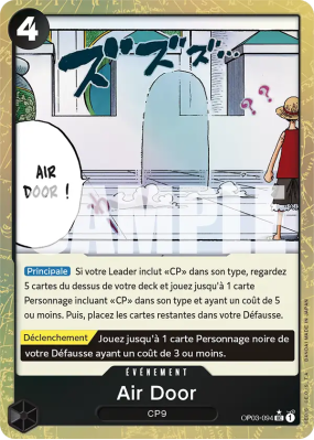 Carte One Piece Air Door OP03-094 UC ALT ART PRB01