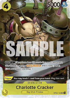 Carte One Piece Charlotte Cracker OP03-108 SR PRB01