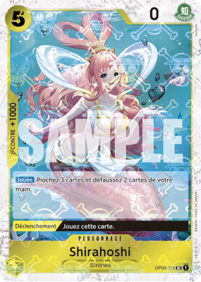 Carte One Piece Shirahoshi OP03-116 UC JOLLY ROGER FOIL PRB01