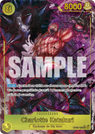Carte One Piece Charlotte Katakuri OP03-123 SEC ALT ART PRB01