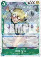 Carte One Piece Dellinger OP04-029 C JOLLY ROGER FOIL PRB01