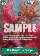 Carte One Piece Don Quijote Doflamingo OP04-031 SR ALT ART PRB01