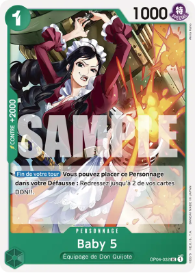 Carte One Piece Baby 5 OP04-032 UC PRB01