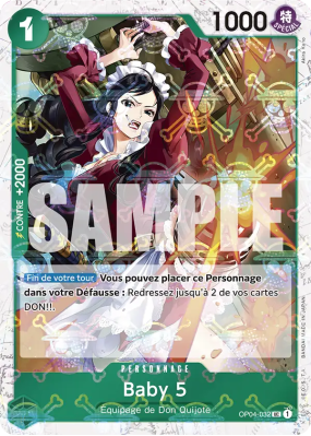 Carte One Piece Baby 5 OP04-032 UC JOLLY ROGER FOIL PRB01