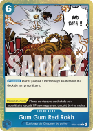 Carte One Piece Gum Gum Red Rokh OP04-056 R ALT ART PRB01