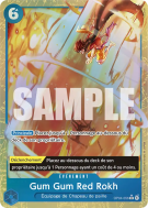 Carte One Piece Gum Gum Red Rokh OP04-056 R ALT ART 2 PRB01