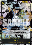 Carte One Piece Sabo OP04-083 SR MANGA RARE PRB01