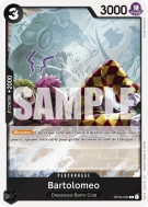 Carte One Piece Bartolomeo OP04-089 R PRB01