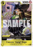 Carte One Piece Capone "Gang" Bege OP04-100 R PRB01