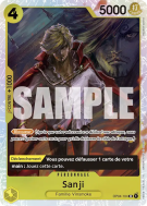 Carte One Piece Sanji OP04-104 SR PRB01